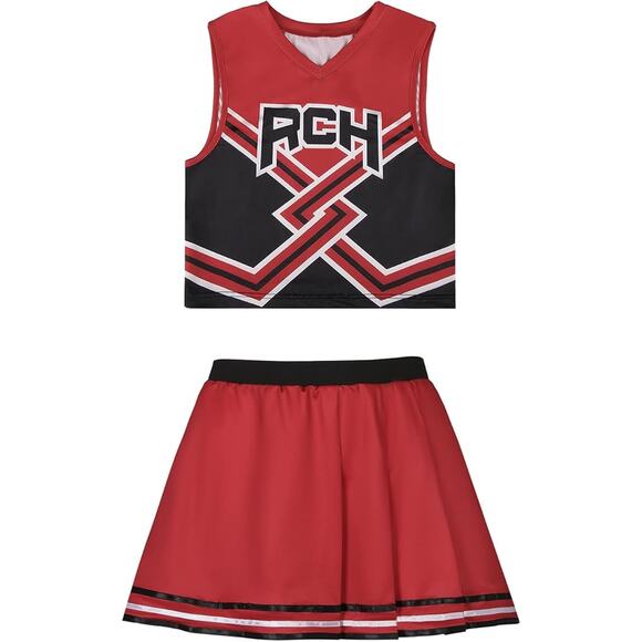Amazon Dresses & Skirts - RCH Big Red Bring It On Halloween Cheer Costume - Women's Medium